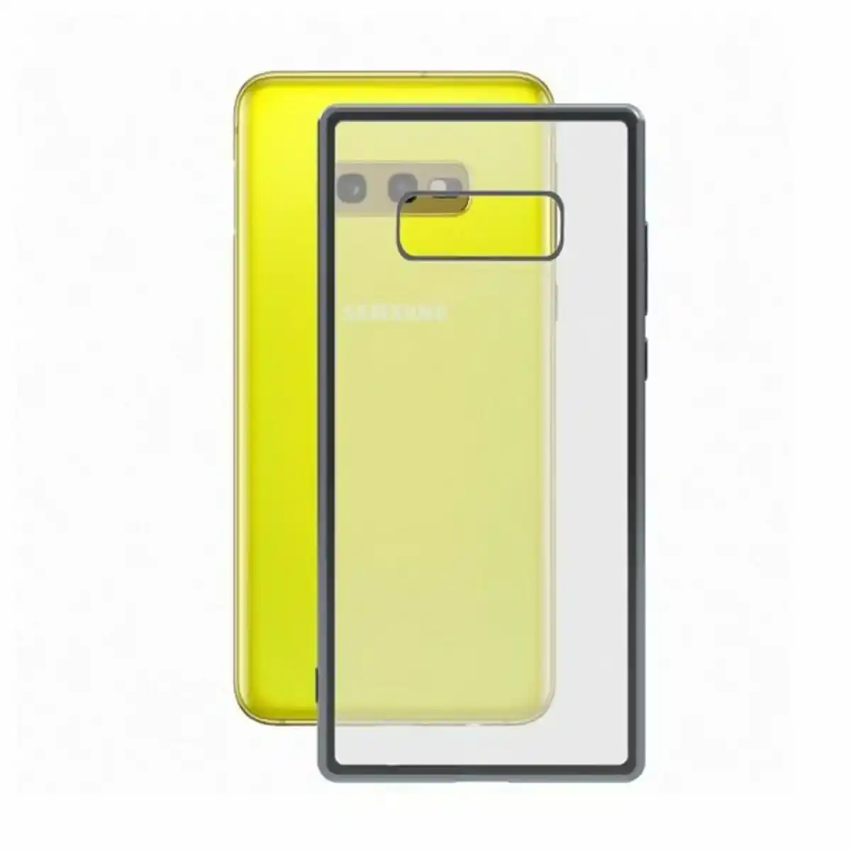 Coque mobile samsung galaxy s10e ksix flex metal tpu transparent grey metallic_1167. DIAYTAR COTE D'IVOIRE - Votre Destination Shopping Authentique. Explorez notre boutique en ligne et découvrez des trésors qui reflètent l'âme du Côte d'Ivoire, pour une expérience shopping unique.