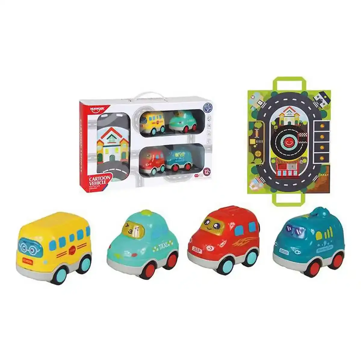 Ensemble de voitures Jugatoys Tapestry Road. SUPERDISCOUNT FRANCE
