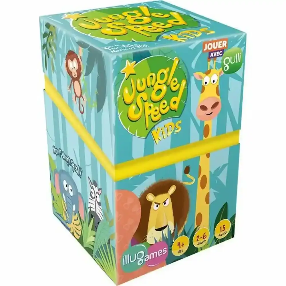Jeu de société Asmodee JUNGLE SPEED kids (FR). SUPERDISCOUNT FRANCE