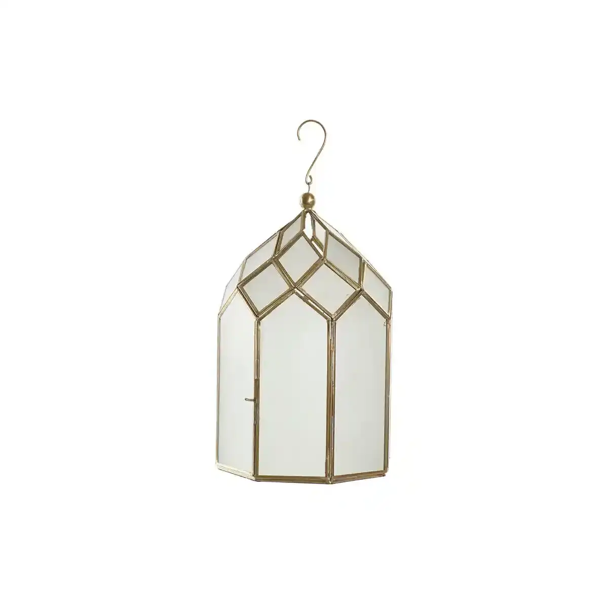 Lanterne dkd home decor cristal translucide laiton dore 19 x 19 x 31 cm _8833. DIAYTAR COTE D'IVOIRE - Là où Choisir est un Acte d'Amour pour la Culture Côte d'Ivoireaise. Explorez notre gamme et choisissez des produits qui célèbrent la richesse de notre patrimoine.