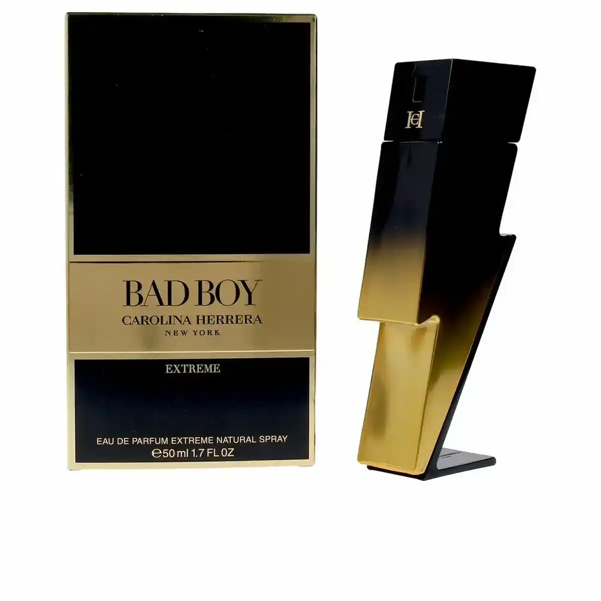 Parfum homme carolina herrera edp bad boy extreme 50 ml_2461. DIAYTAR COTE D'IVOIRE - Votre Portail vers l'Extraordinaire. Parcourez nos collections et découvrez des produits qui vous emmènent au-delà de l'ordinaire, créant une expérience de shopping mémorable.