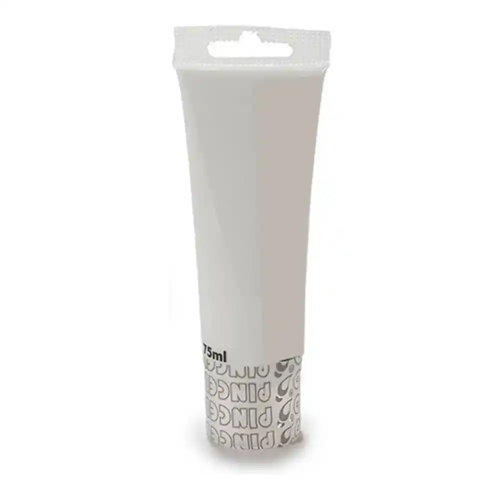 Peinture acrylique blanc 75 ml _1563. DIAYTAR COTE D'IVOIRE - Votre Destination Shopping Authentique. Explorez notre boutique en ligne et découvrez des trésors qui reflètent l'âme du Côte d'Ivoire, pour une expérience shopping unique.