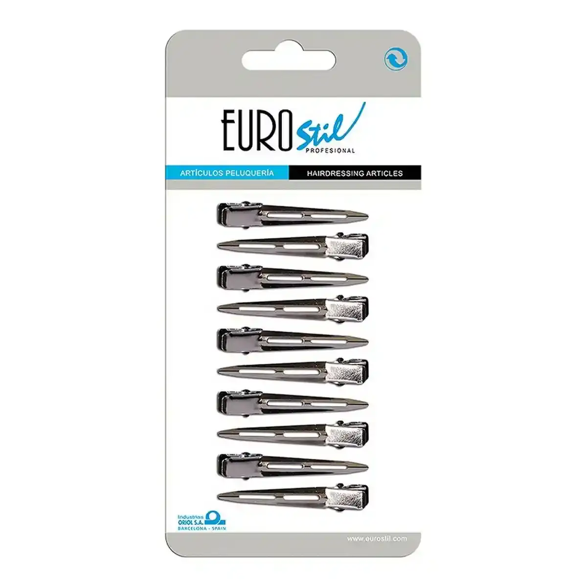 Pinces a cheveux eurostil 11475 metal 10 uds _5945. Bienvenue sur DIAYTAR COTE D'IVOIRE - Votre Fenêtre sur le Shopping Moderne. Parcourez notre boutique en ligne et découvrez des produits qui incarnent l'évolution du style et de la qualité.