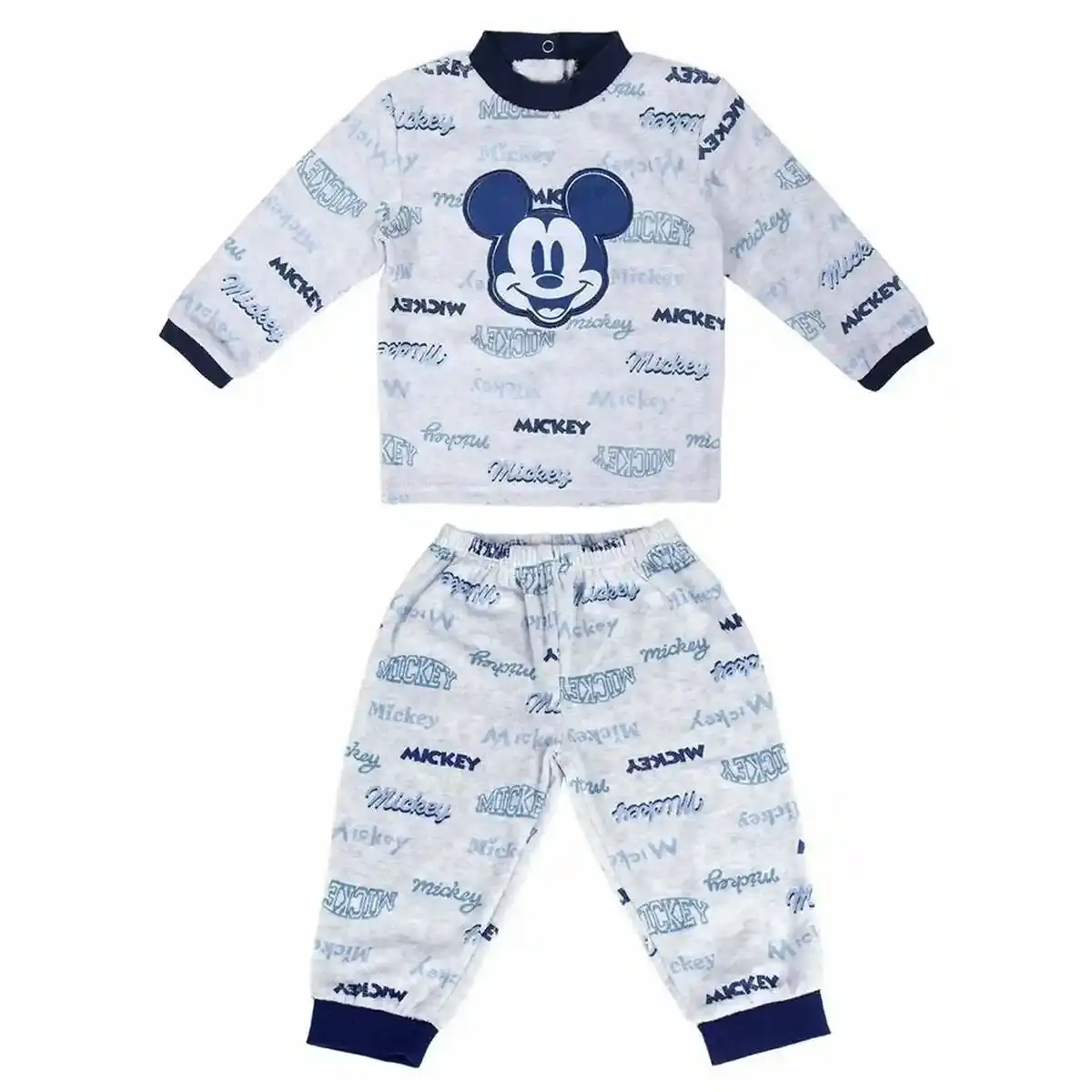 Pyjama Enfant Mickey Mouse Gris. SUPERDISCOUNT FRANCE