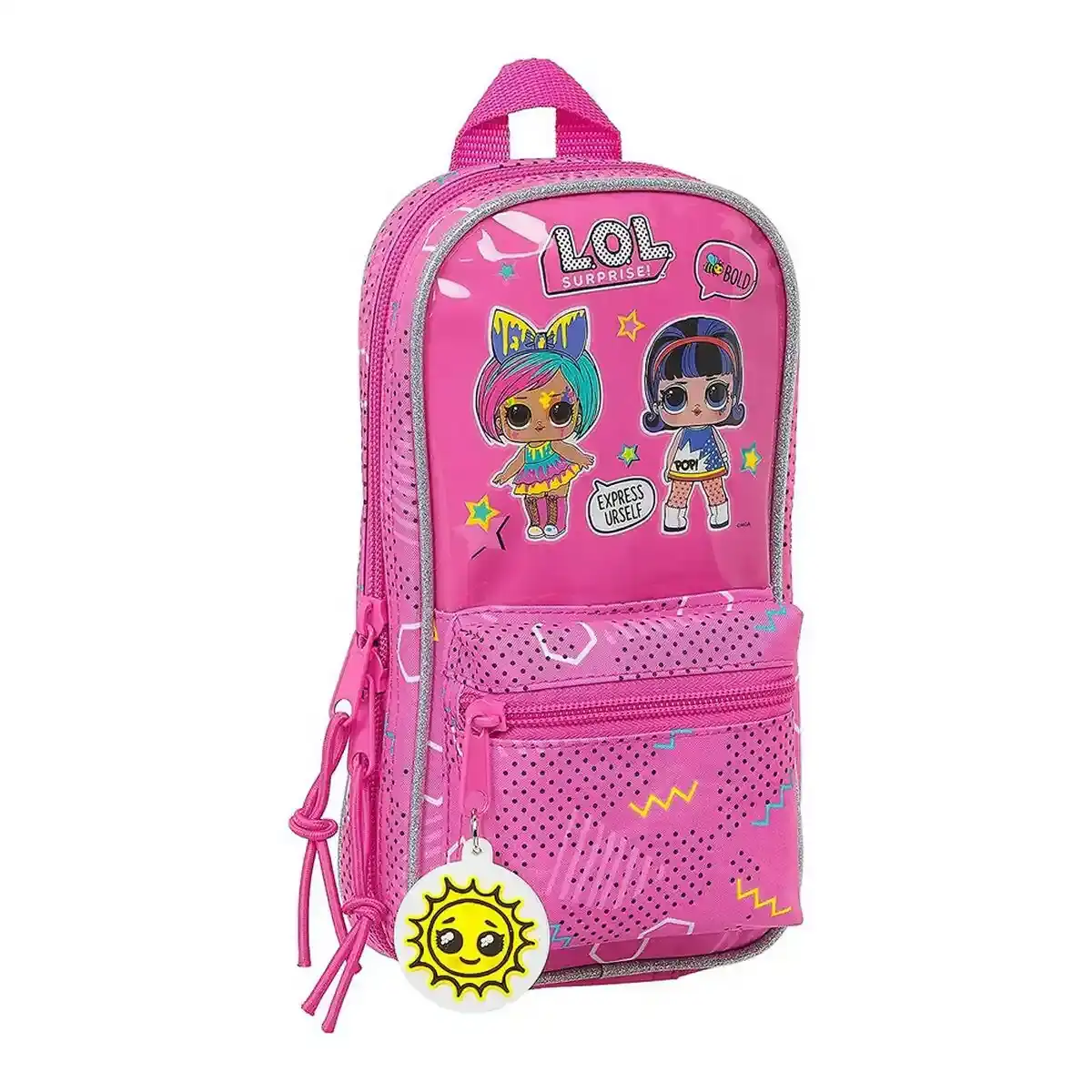 Sac à dos Trousse Art Club LOL Surprise! Rose Fuchsia. SUPERDISCOUNT FRANCE