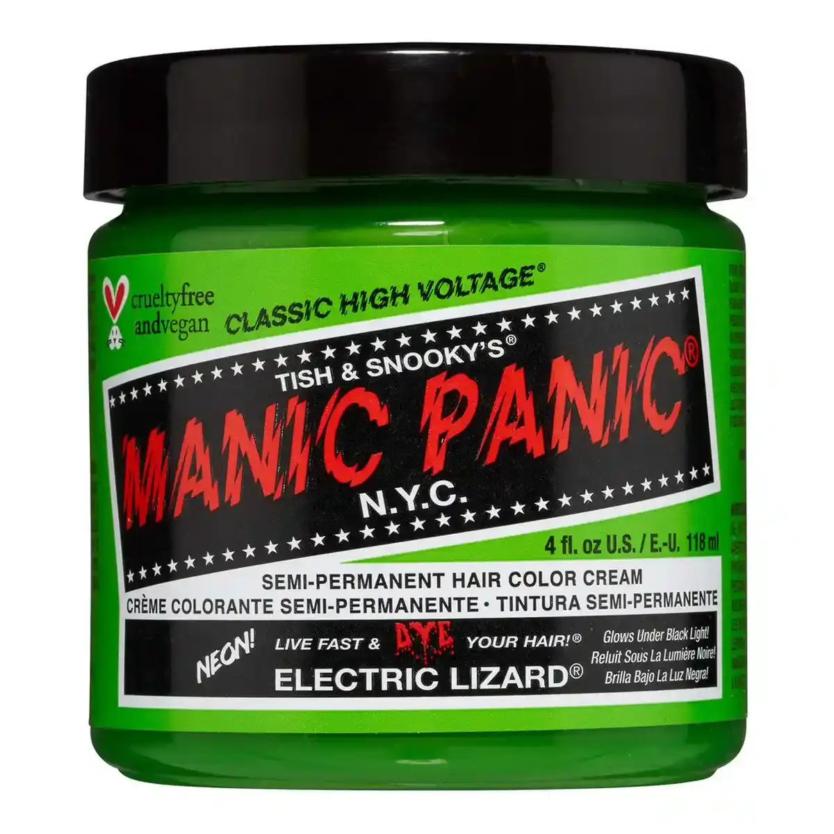 Teinture permanente classique manic panic panic classique lezard electrique 118 ml _3263. DIAYTAR COTE D'IVOIRE - Là où Chaque Produit Est une Trouvaille. Parcourez notre catalogue diversifié et découvrez des articles qui enrichiront votre quotidien, du pratique à l'insolite.