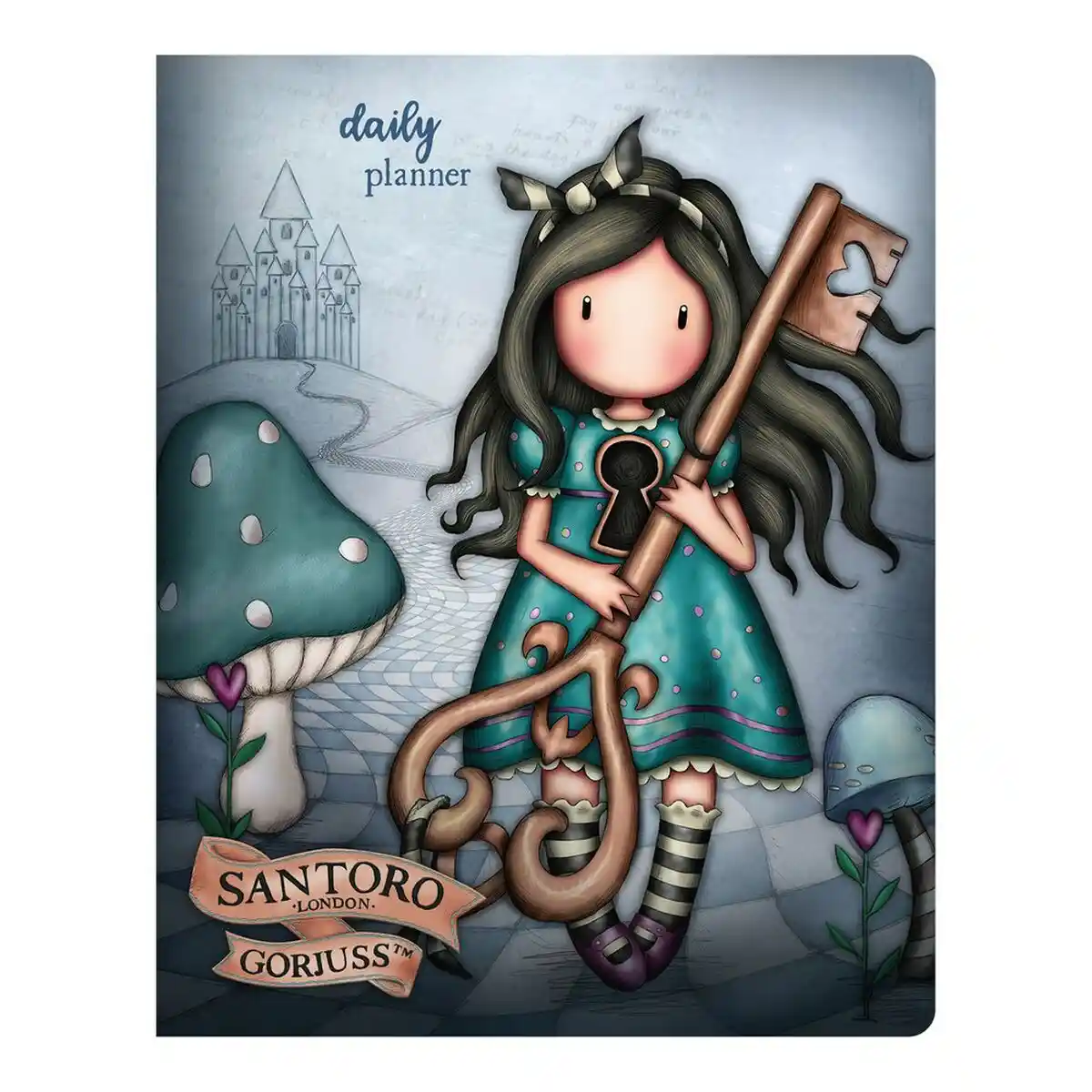 Agenda quotidien Gorjuss Curiosity (12 x 14,5 x 1,5 cm). SUPERDISCOUNT FRANCE