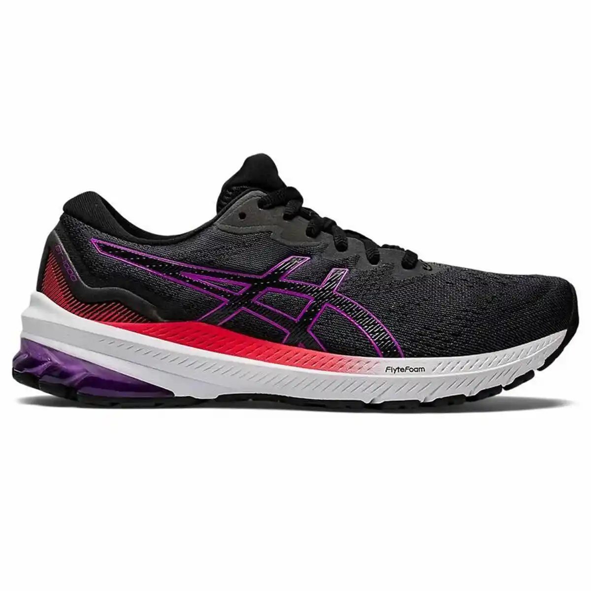 Baskets de sport pour femme Asics GT-1000 Noir. SUPERDISCOUNT FRANCE