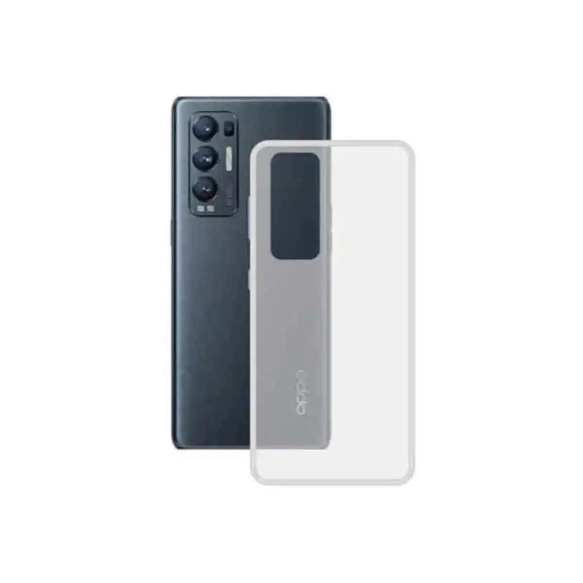 Coque mobile KSIX Oppo X3 Neo Transparent. SUPERDISCOUNT FRANCE
