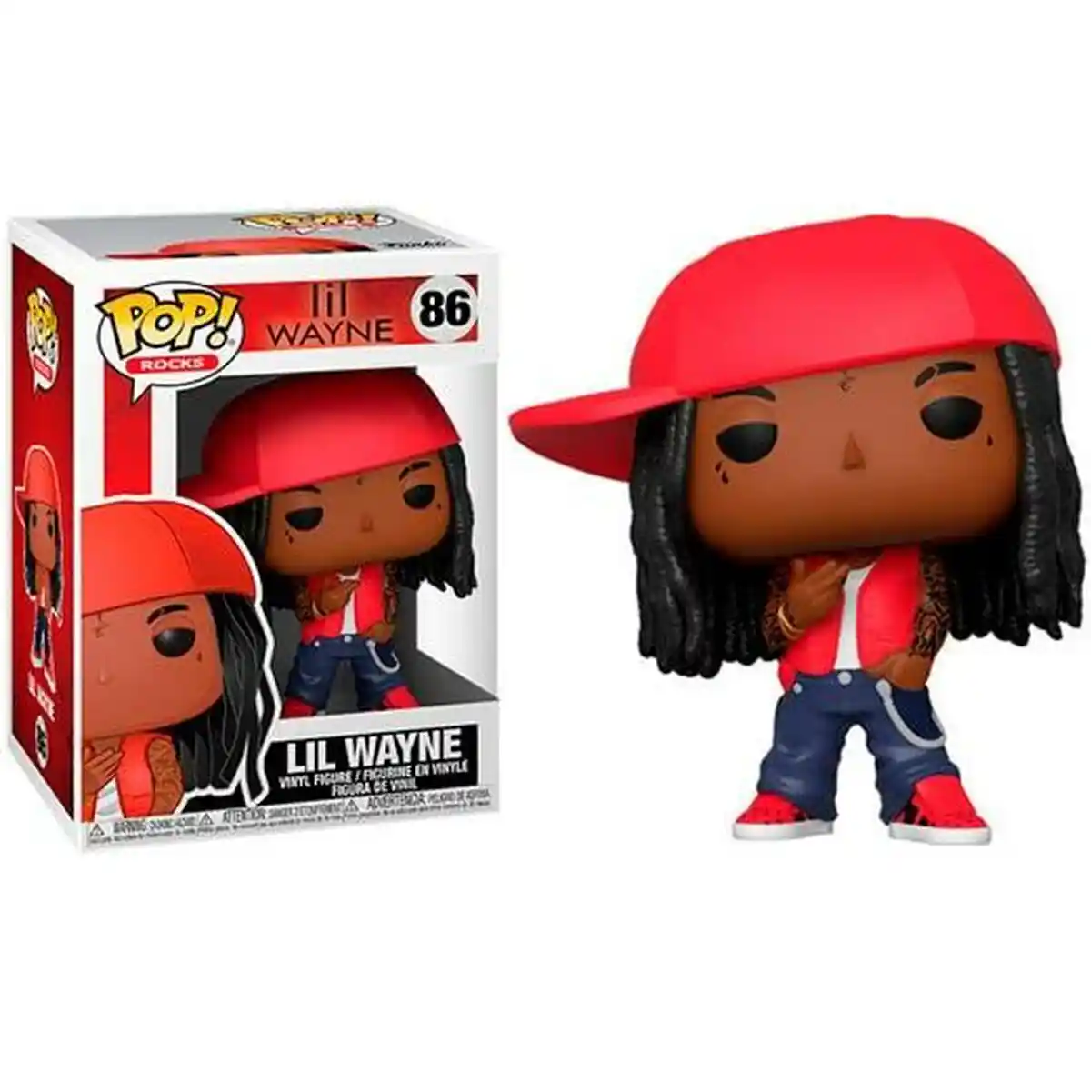 Figurine Funko Rocks Lil Wayne No86. SUPERDISCOUNT FRANCE