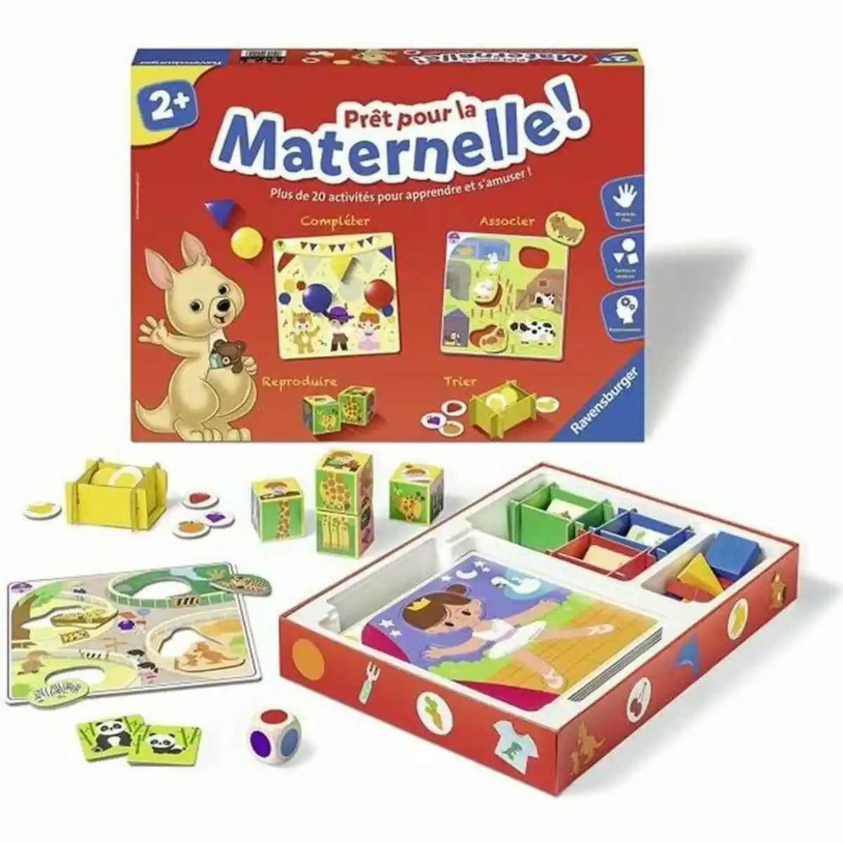 Jeu éducatif pour bébé Ravensburger Prêt pour la maternelle ! (FR). SUPERDISCOUNT FRANCE
