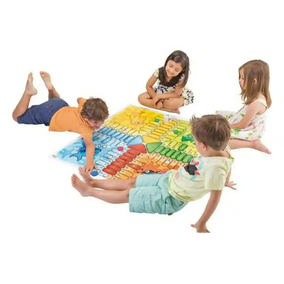 Parchis giant cayro 100 x 100 cm _7185. Bienvenue sur DIAYTAR COTE D'IVOIRE - Où l'Authenticité Rencontre le Confort. Plongez dans notre univers de produits qui allient tradition et commodité pour répondre à vos besoins.