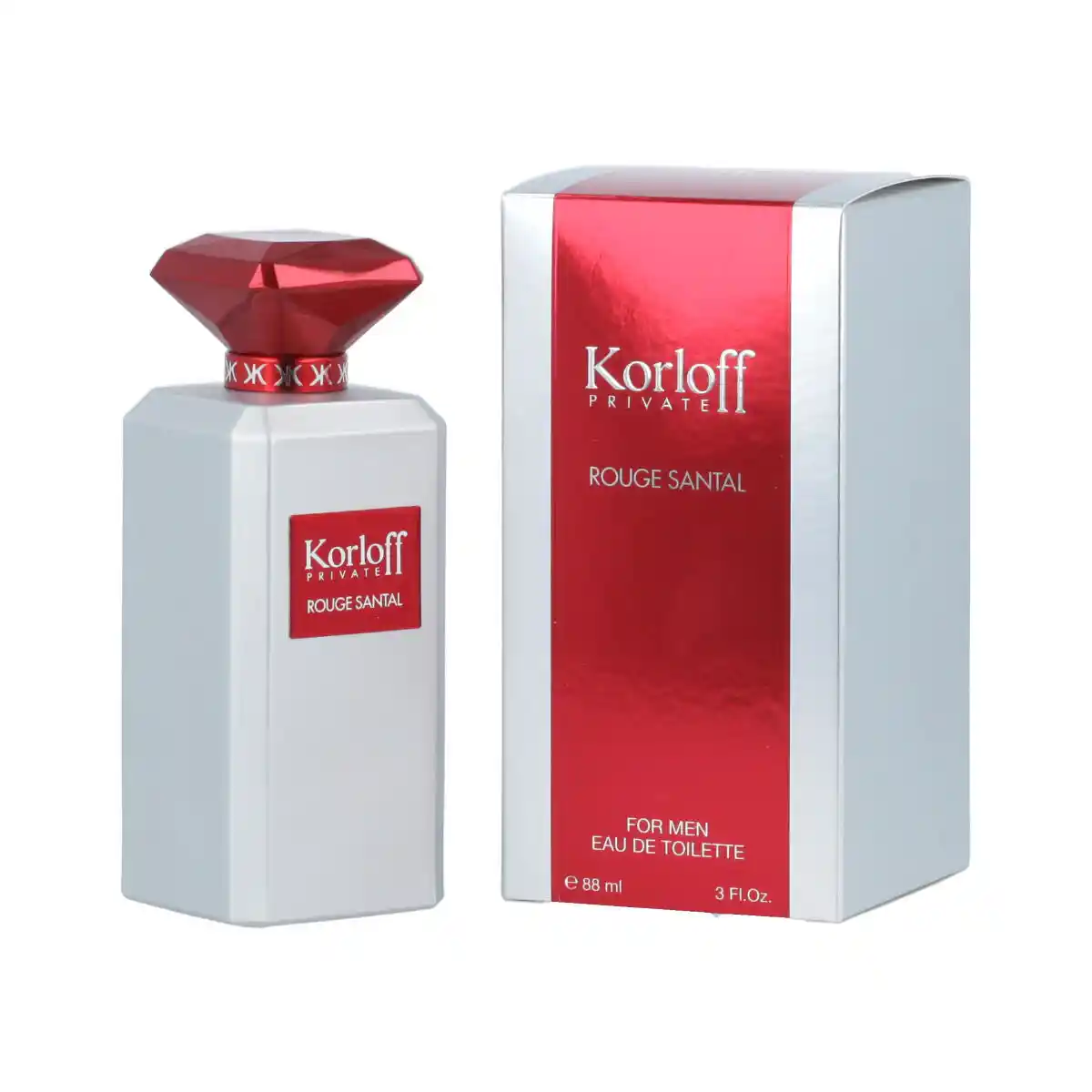 Parfum homme korloff edt rouge santal 88 ml_3640. Entrez dans l'Univers de DIAYTAR COTE D'IVOIRE - Où Chaque Produit a son Éclat Unique. Explorez notre gamme variée et choisissez des articles qui illuminent votre quotidien.