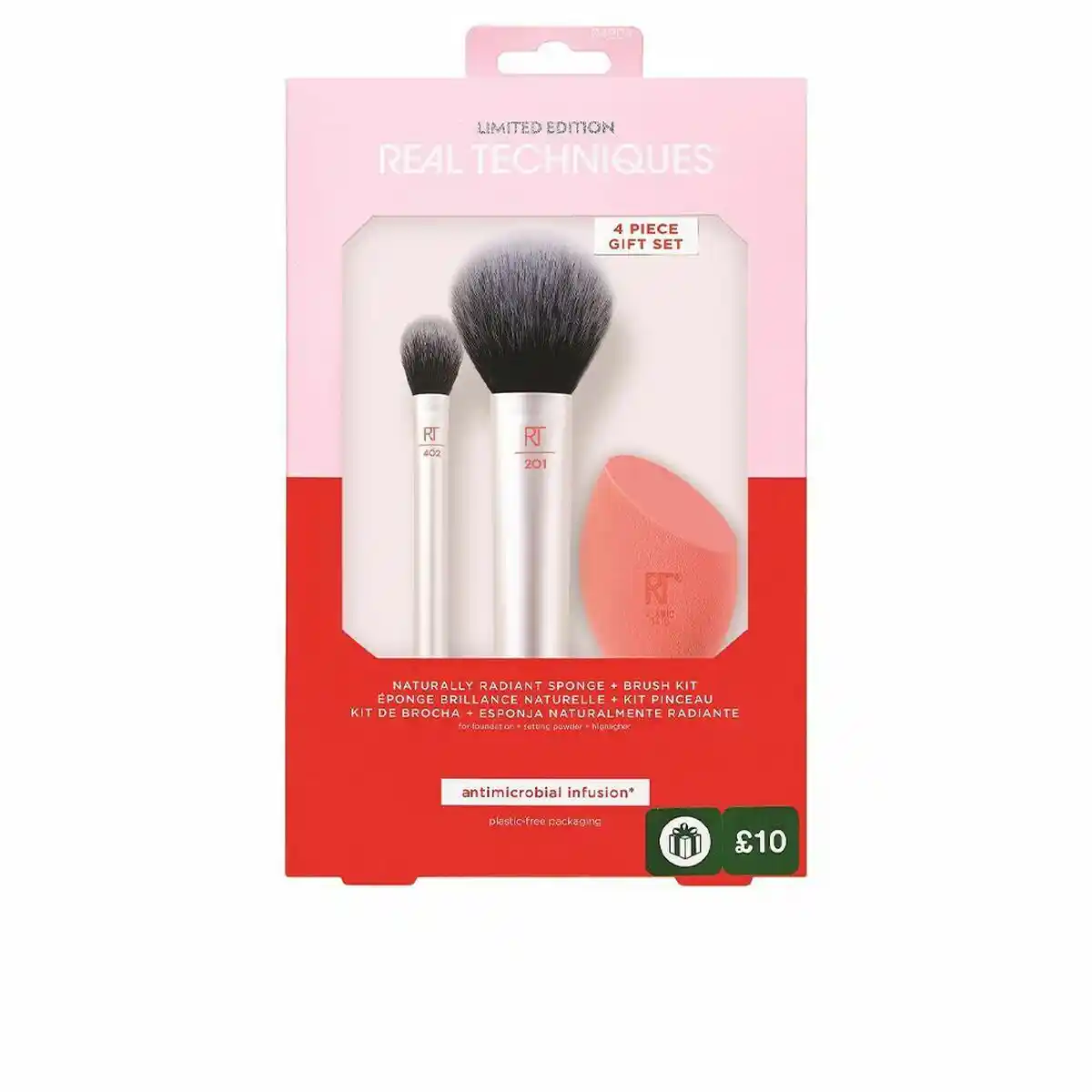 Set de maquillage real techniques naturally radiant 4 pieces _8868. DIAYTAR COTE D'IVOIRE - Votre Destination Shopping Exquise. Explorez notre boutique en ligne et découvrez des trésors qui ajoutent une touche de sophistication à votre style et à votre espace.