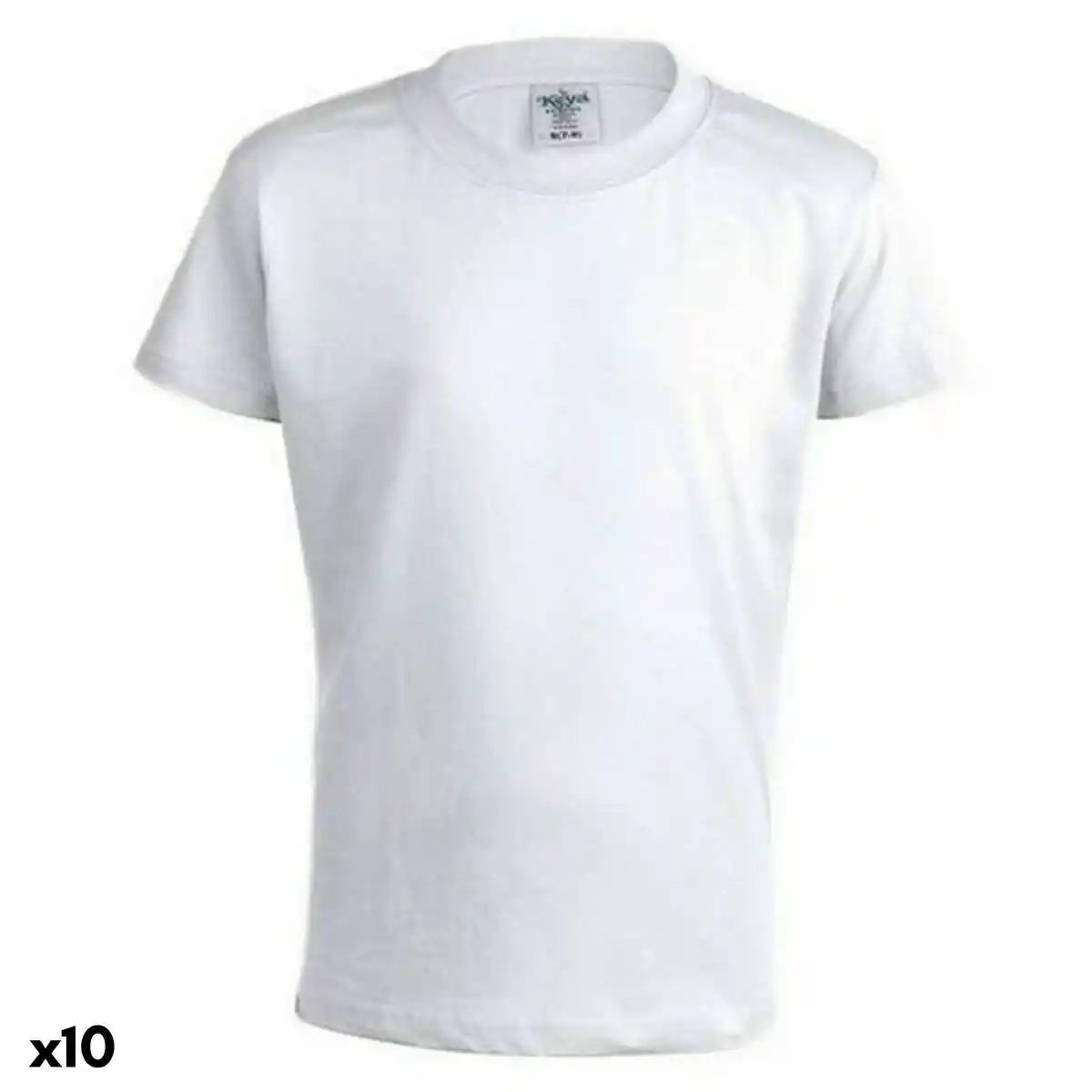 T-shirt à manches courtes pour enfant 145873 Blanc. SUPERDISCOUNT FRANCE