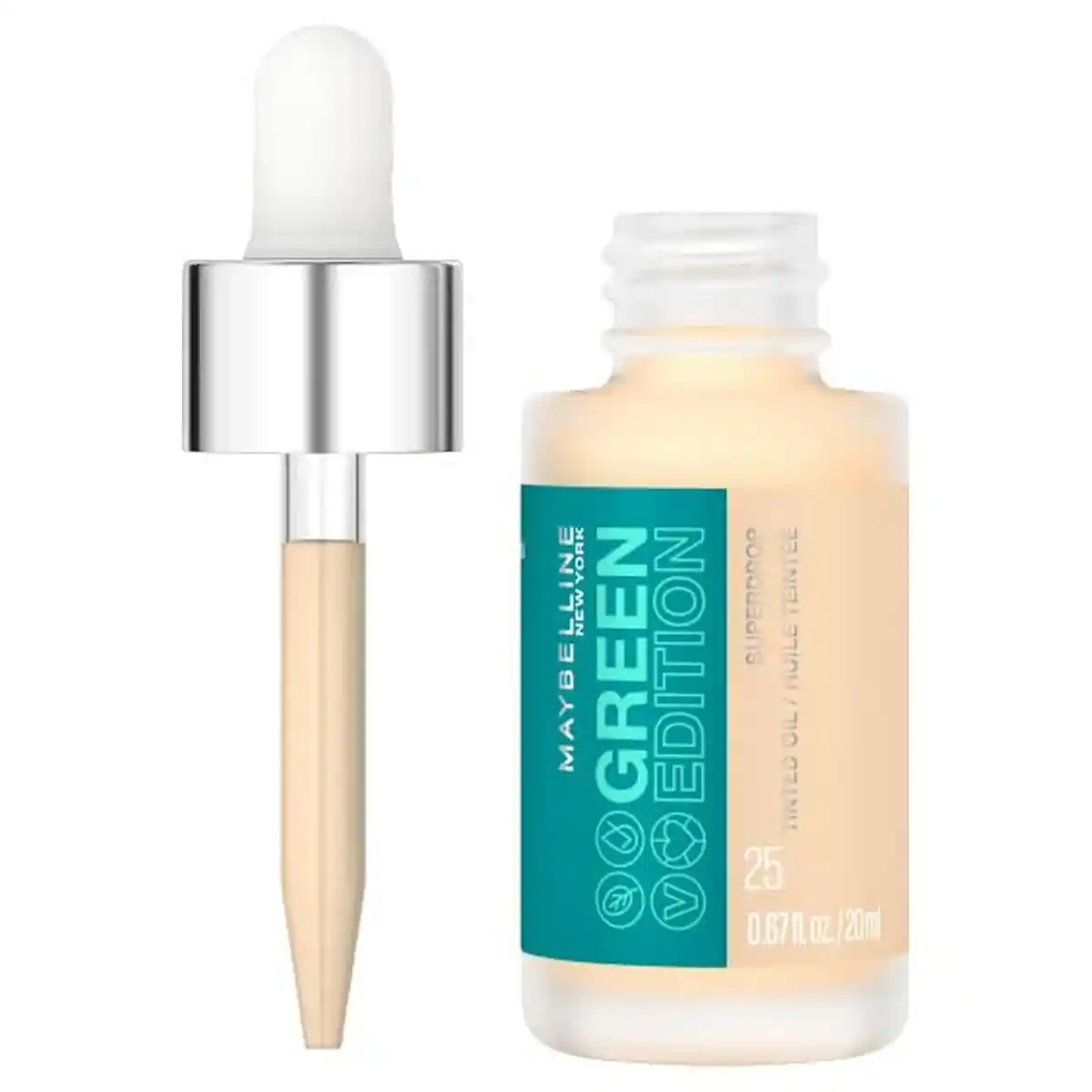 Base de maquillage liquide maybelline green edition oil no 25 20 ml _4242. DIAYTAR COTE D'IVOIRE - L'Art de Trouver ce que Vous Aimez. Plongez dans notre assortiment varié et choisissez parmi des produits qui reflètent votre style et répondent à vos besoins.
