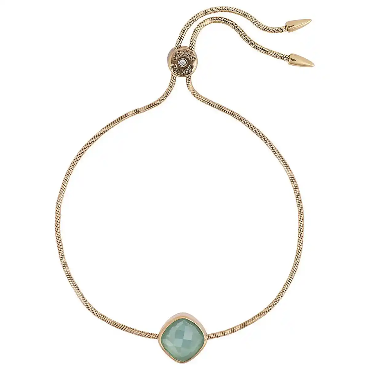 Bracelet femme adore 5419439 metal vert 6 cm _7253. Bienvenue chez DIAYTAR COTE D'IVOIRE - Où le Shopping Devient un Plaisir. Découvrez notre boutique en ligne et trouvez des trésors qui égaieront chaque jour de votre vie.