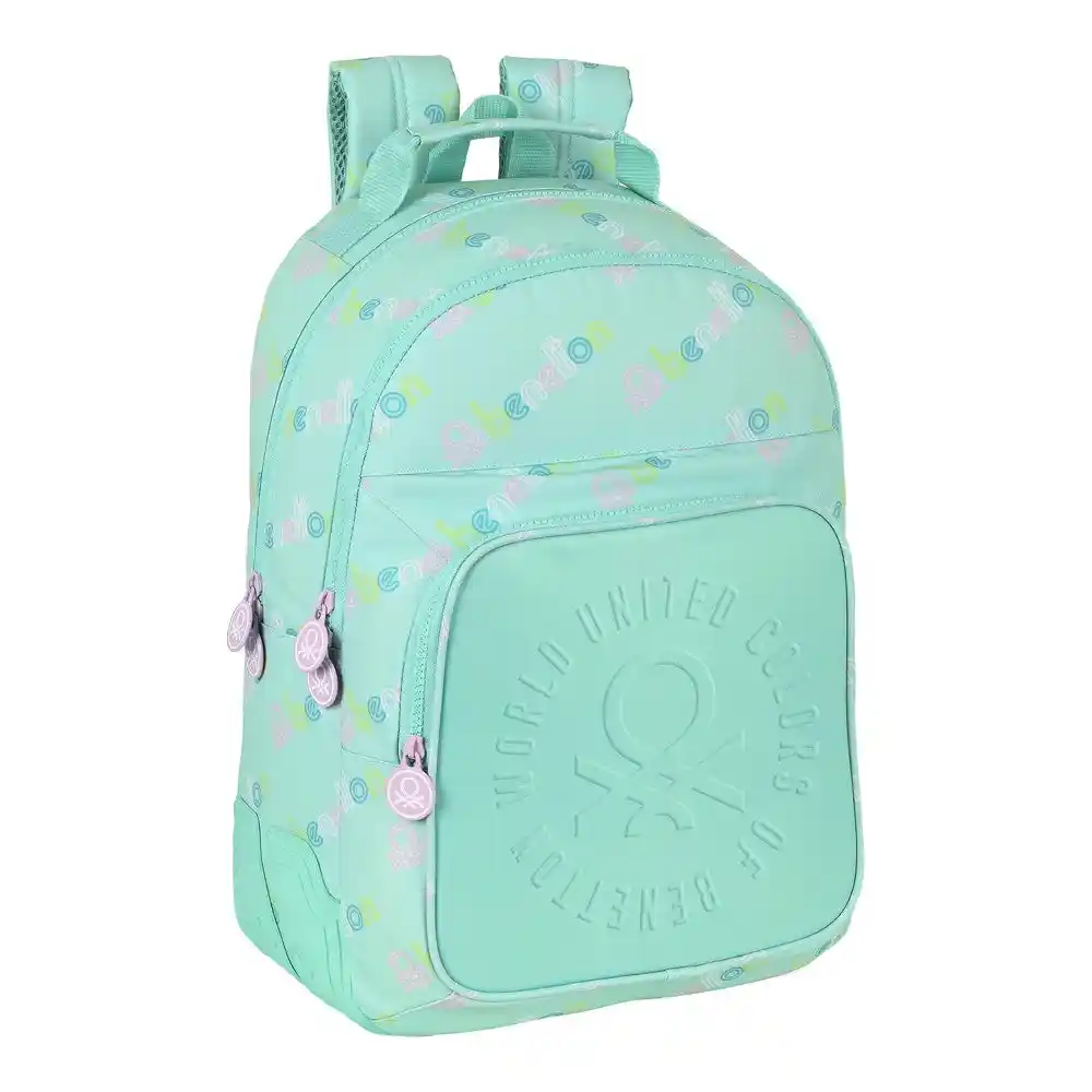 Cartable Benetton World Mint. SUPERDISCOUNT FRANCE