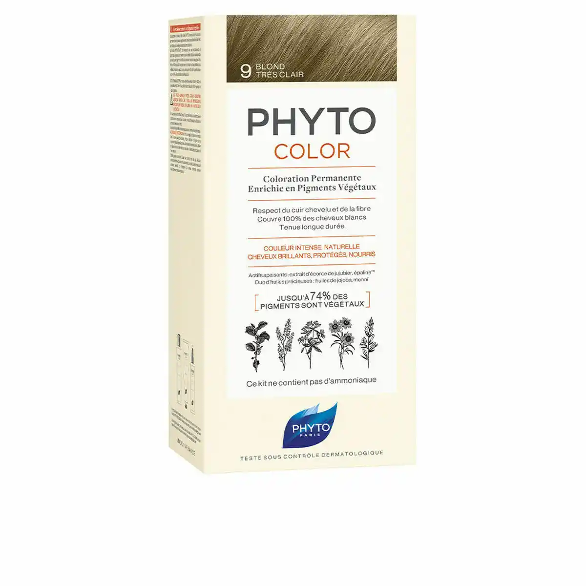 Coloration permanente phyto phytocolor 9 rubio muy claro sans ammoniaque_6254. DIAYTAR COTE D'IVOIRE - Où Choisir est un Plaisir. Explorez notre boutique en ligne et choisissez parmi des produits de qualité qui satisferont vos besoins et vos goûts.