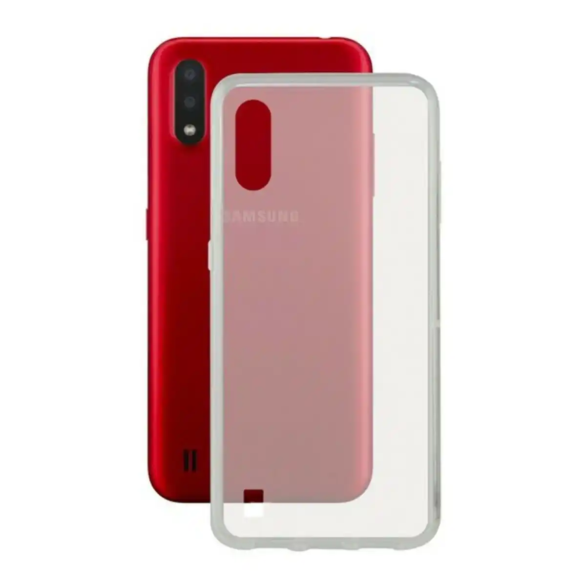 Coque pour telephone portable avec bord en tpu samsung galaxy a01 ksix flex transparent_5218. DIAYTAR COTE D'IVOIRE - Votre Passage vers la Découverte. Explorez notre boutique en ligne pour trouver des trésors qui vous attendent, du traditionnel à l'avant-garde.