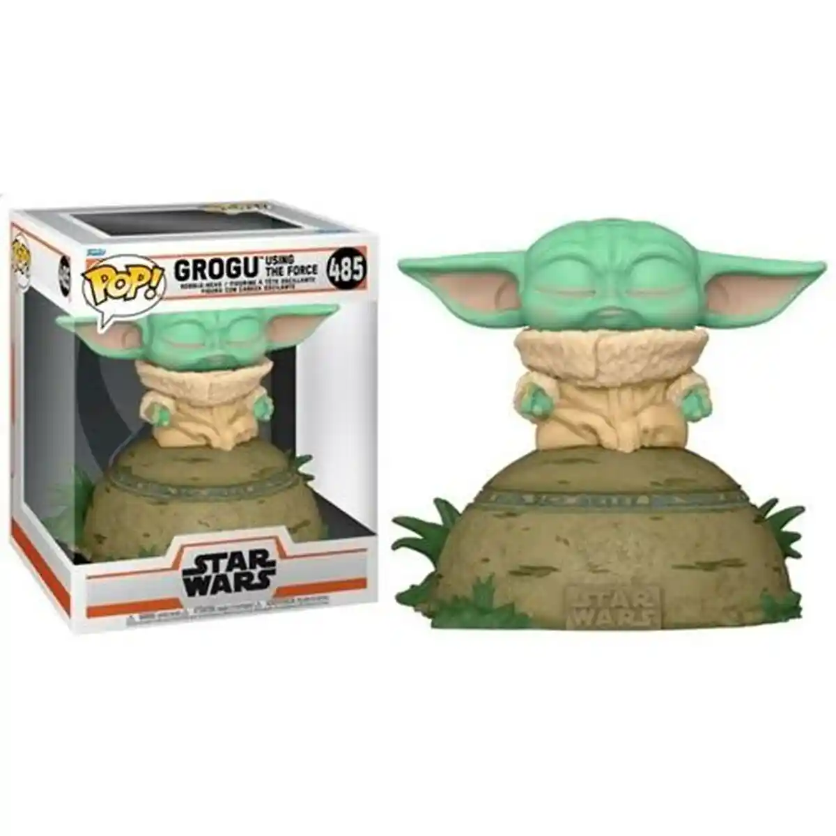 Figurines de collection Funko Star Wars : The Mandalorian Baby Yoda No485. SUPERDISCOUNT FRANCE