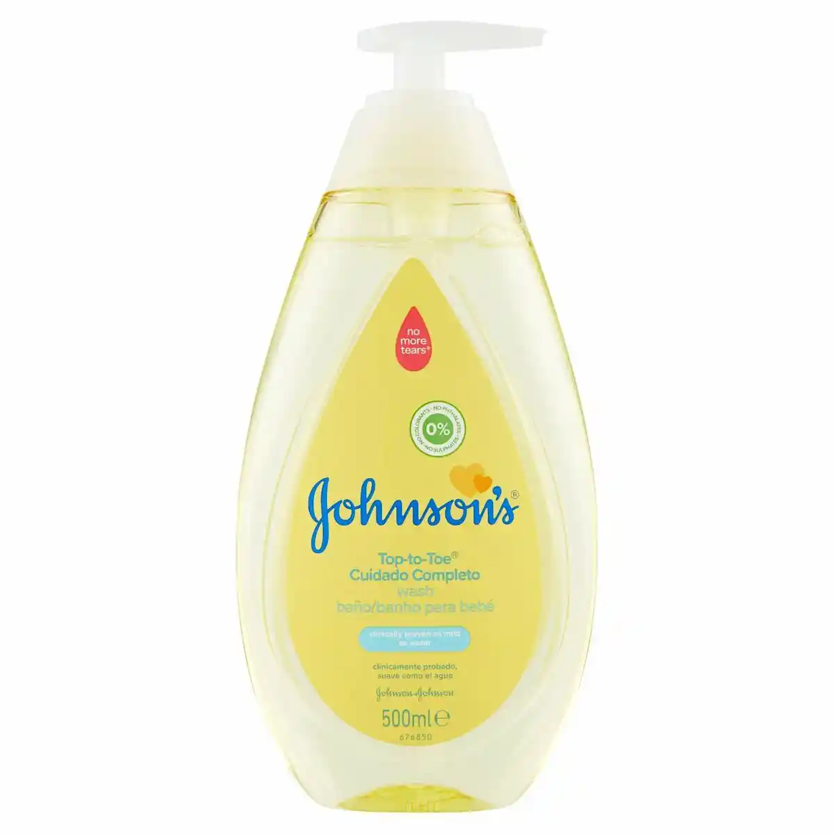 Gel douche Johnson's Top To Toe (500 ml). SUPERDISCOUNT FRANCE