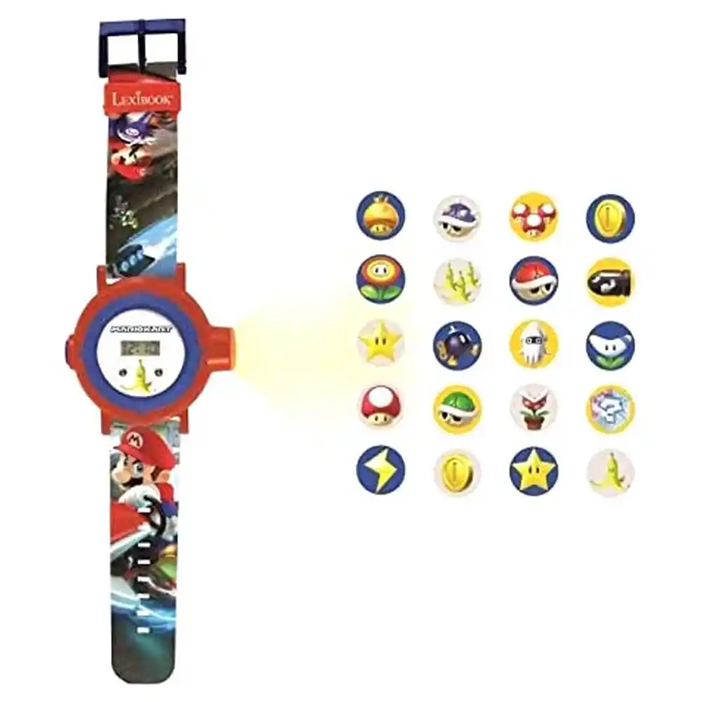 Horloge Digitale Mario Kart Lexibook. SUPERDISCOUNT FRANCE