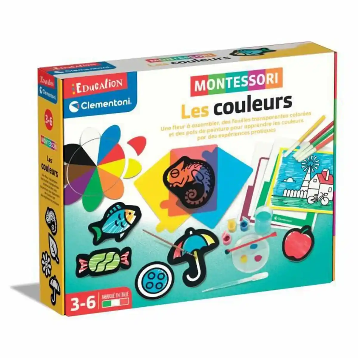 Jeu de société Clementoni Colors (FR). SUPERDISCOUNT FRANCE