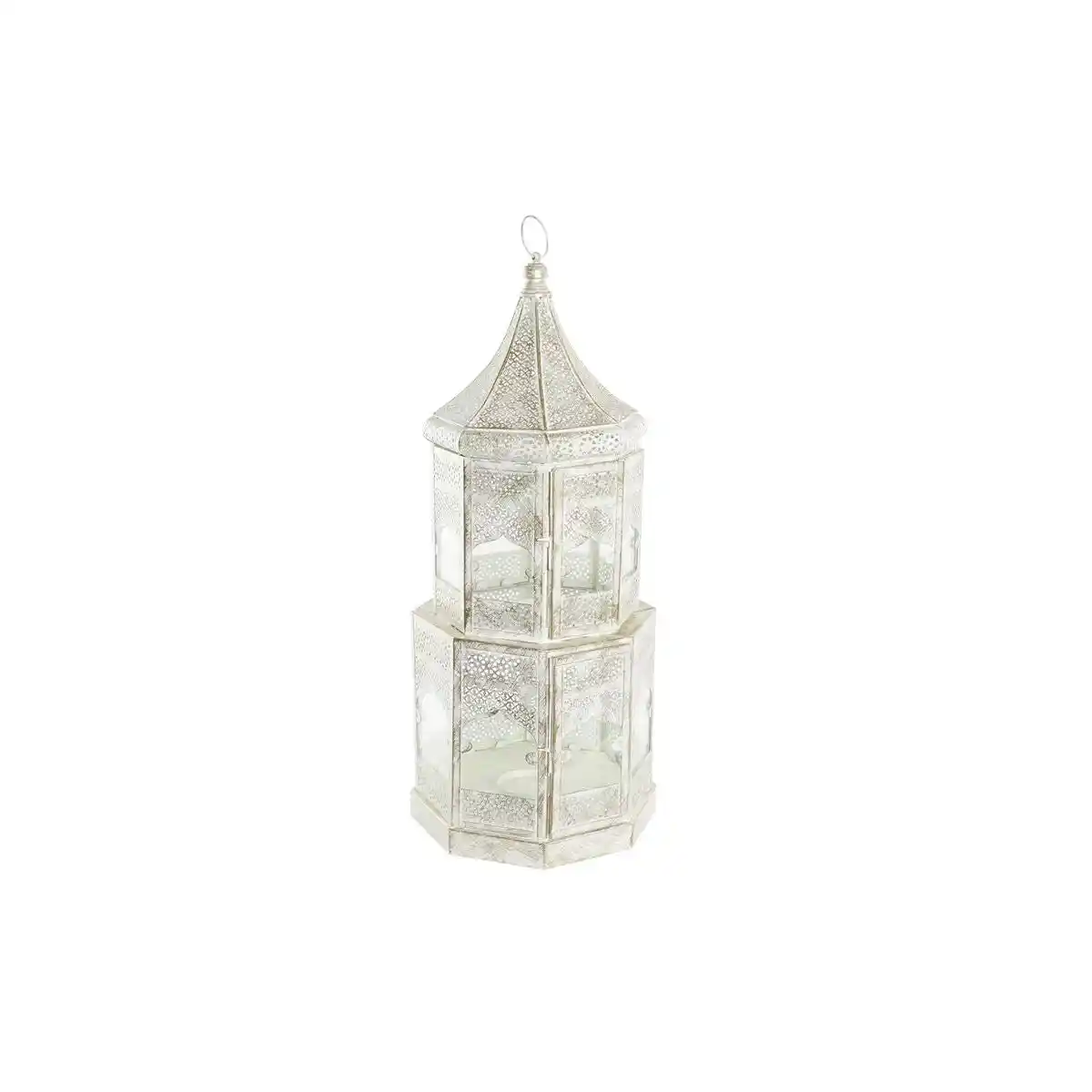 Lanterne dkd home decor 2 pieces 2 unites cristal dore metal blanc arabe 30 x 30 x 71 cm _9742. DIAYTAR COTE D'IVOIRE - Votre Destination Shopping Authentique. Explorez notre boutique en ligne et découvrez des trésors qui reflètent l'âme du Côte d'Ivoire, pour une expérience shopping unique.