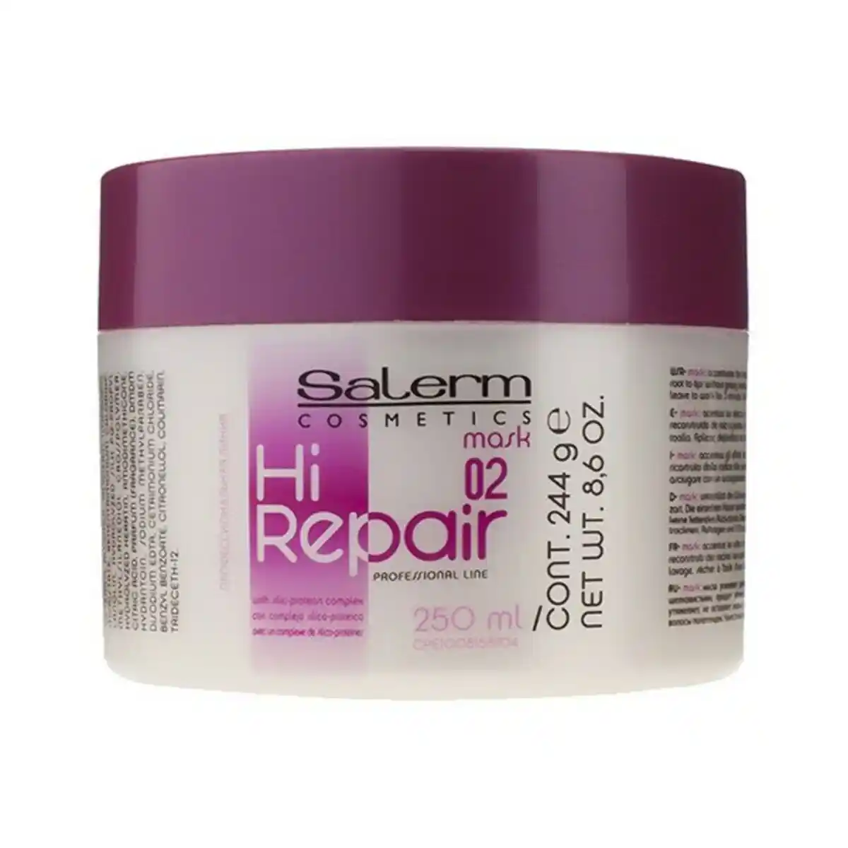 Masque capillaire reparateur hi repair 02 salerm 250 ml _2176. DIAYTAR COTE D'IVOIRE - Là où Chaque Produit est une Trouvaille Unique. Découvrez notre boutique en ligne et trouvez des articles qui vous distinguent par leur originalité.