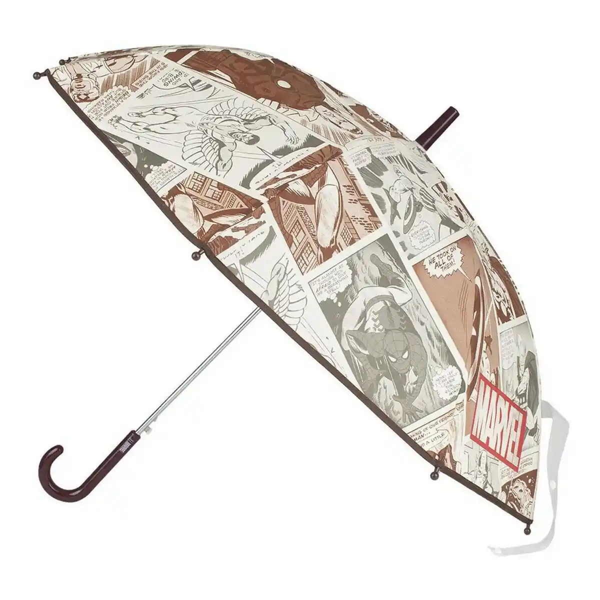 Parapluie Automatique Marvel Gris (81 cm). SUPERDISCOUNT FRANCE
