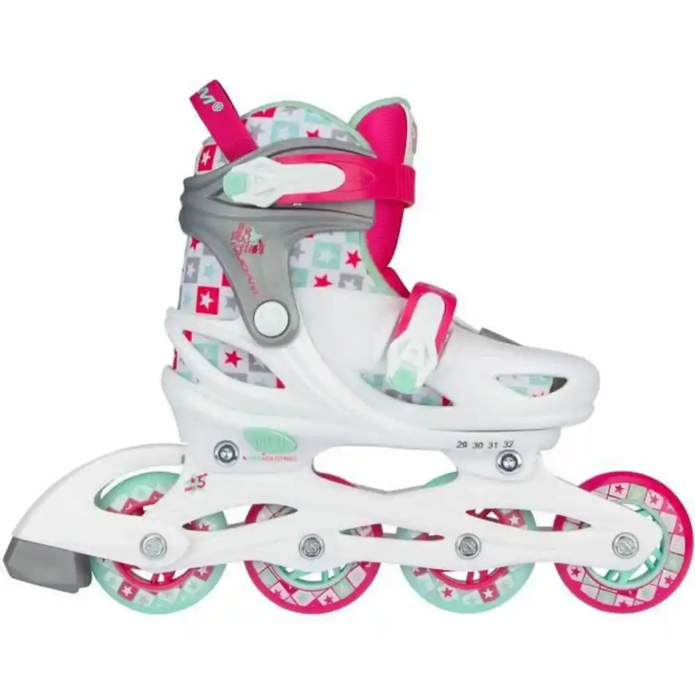 Patins NIJDAM N20AA02-WHT-33-36. SUPERDISCOUNT FRANCE