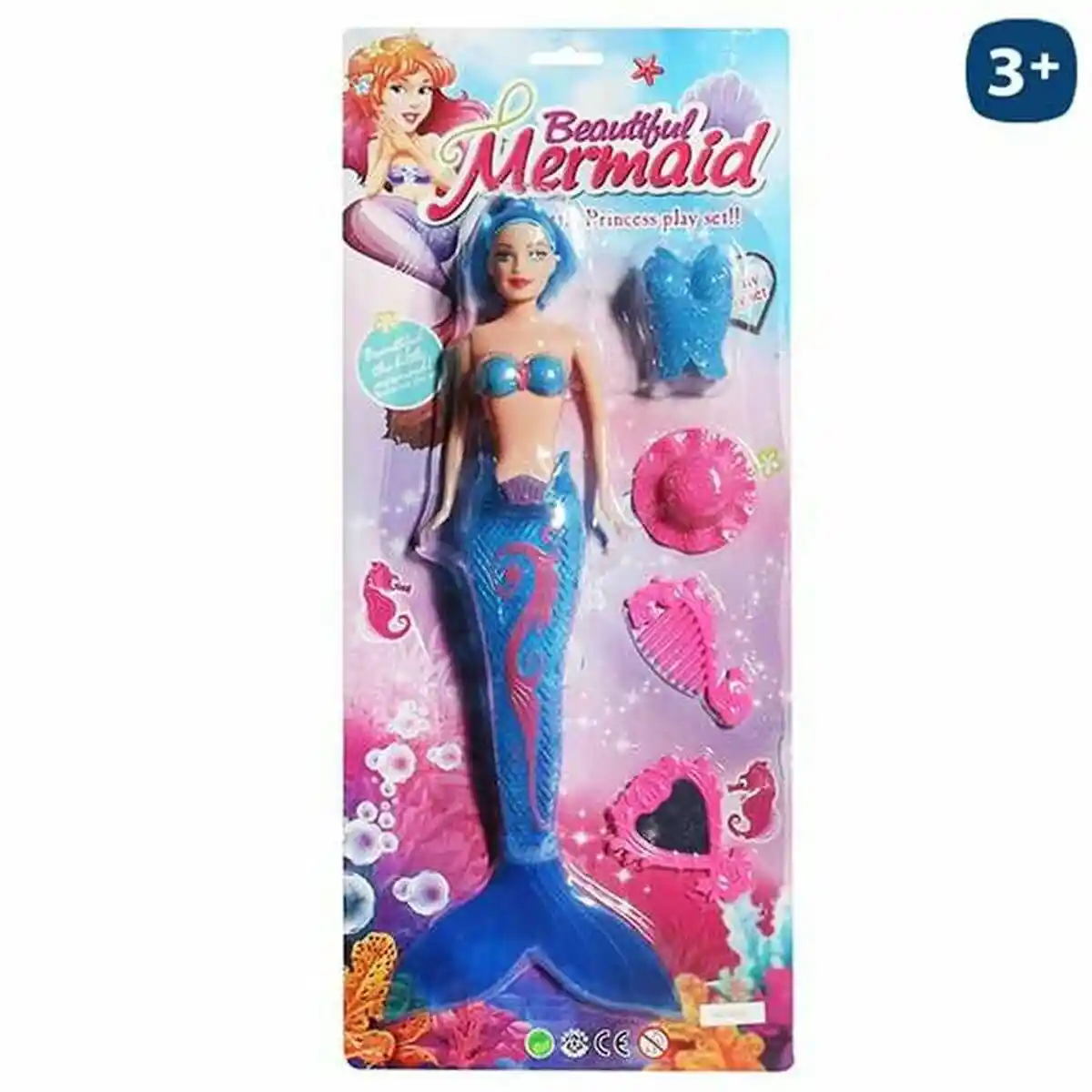 Poupée Juinsa Sirène. SUPERDISCOUNT FRANCE