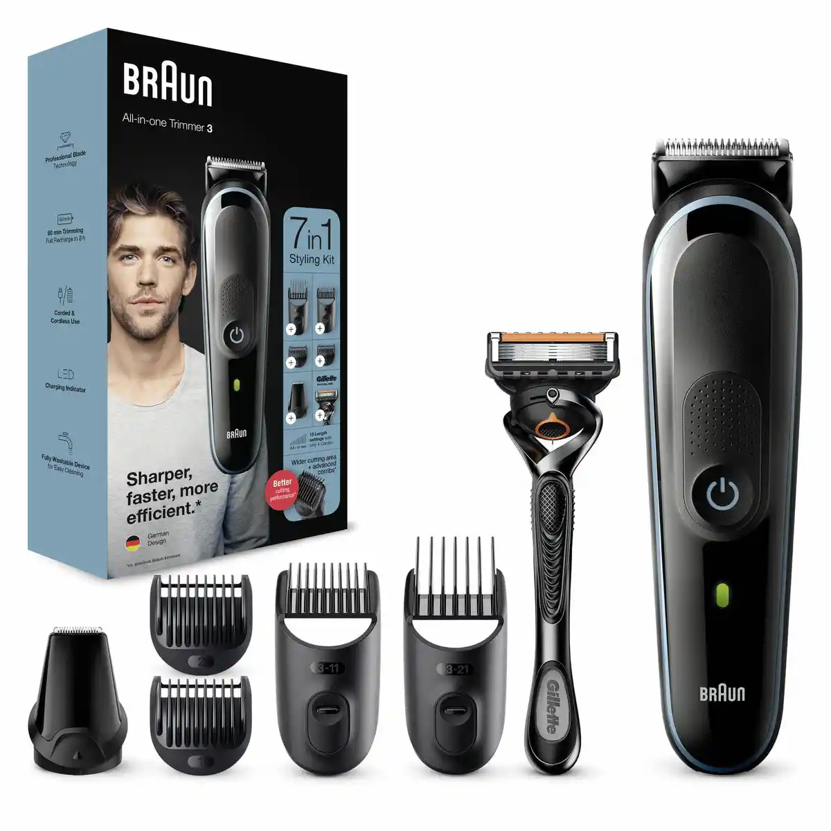 Rasoir braun mgk3345_2688. DIAYTAR COTE D'IVOIRE - Votre Boutique en Ligne, Votre Histoire. Explorez notre sélection et découvrez des produits qui reflètent votre parcours et vos aspirations, un achat à la fois.