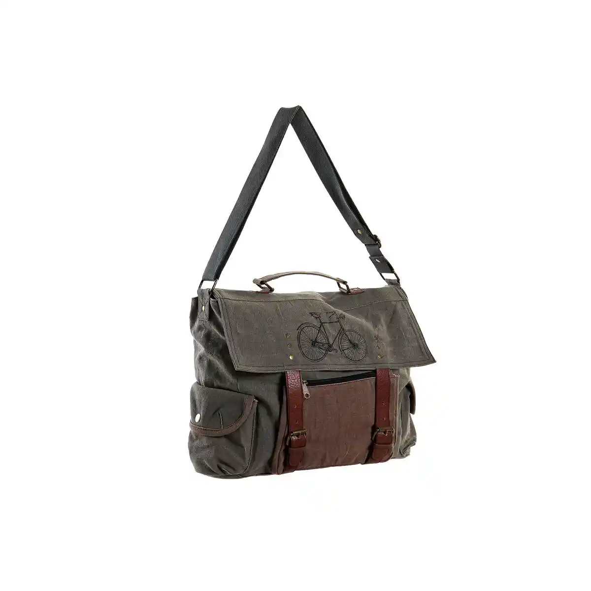 Sac a bandouliere dkd home decor bicycle 48 x 10 x 37 cm gris marron_7826. Bienvenue chez DIAYTAR COTE D'IVOIRE - Où Choisir est un Voyage. Plongez dans notre plateforme en ligne pour trouver des produits qui ajoutent de la couleur et de la texture à votre quotidien.