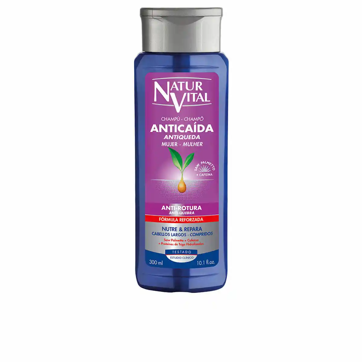 Shampooing anti chute anti casse naturvital 300 ml _1322. Bienvenue sur DIAYTAR COTE D'IVOIRE - Là où Chaque Objet a une Âme. Plongez dans notre catalogue et trouvez des articles qui portent l'essence de l'artisanat et de la passion.