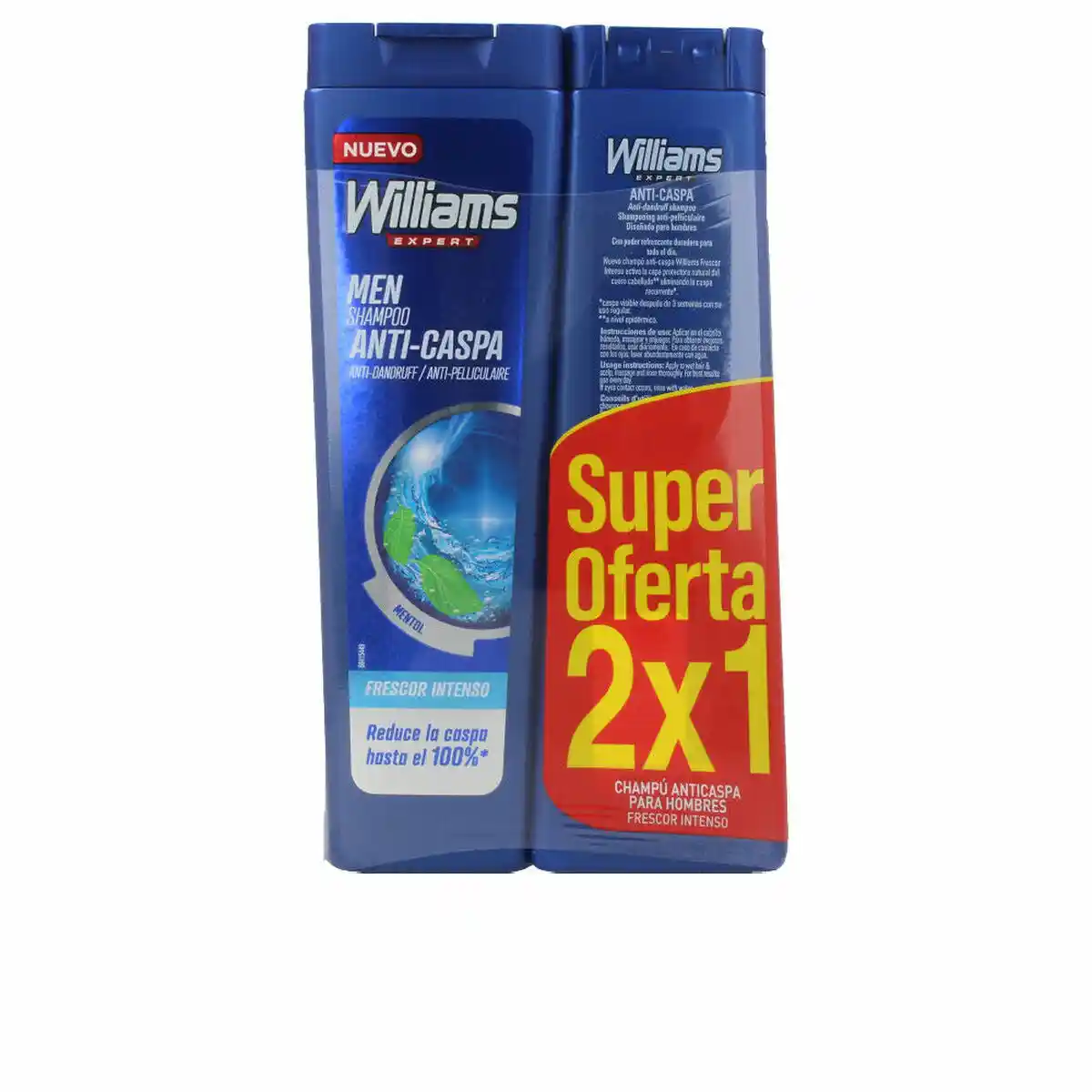 Shampooing williams 2 pcs 250 ml _1045. DIAYTAR COTE D'IVOIRE - Votre Boutique en Ligne, Votre Identité. Naviguez à travers notre plateforme et choisissez des articles qui expriment qui vous êtes et ce que vous chérissez.