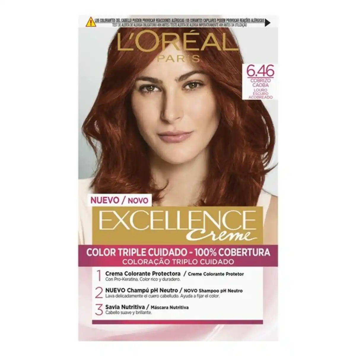 Teinture permanente excellence l oreal make up dark copper auburn blonde no 6 46_5046. DIAYTAR COTE D'IVOIRE - L'Art de Vivre le Shopping Inspiré. Parcourez notre catalogue et choisissez des produits qui reflètent votre passion pour la beauté et l'authenticité.