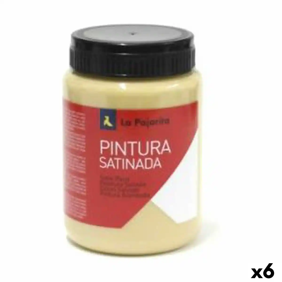 Tempera La Pajarita Siena L-04 Jaune Satiné School (35 ml) (6 Unités). SUPERDISCOUNT FRANCE