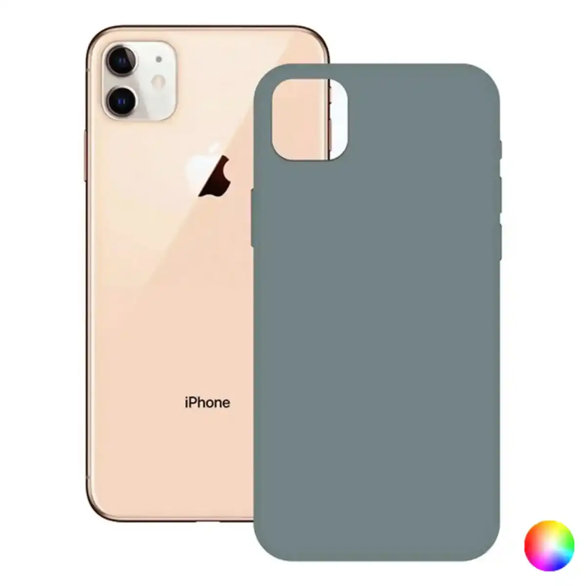 Coque iphone 12 pro ksix soft silicone_2202. DIAYTAR COTE D'IVOIRE - Où Choisir est une Célébration de l'Artisanat. Explorez notre boutique en ligne et choisissez des articles qui incarnent l'art et le savoir-faire du Côte d'Ivoire.