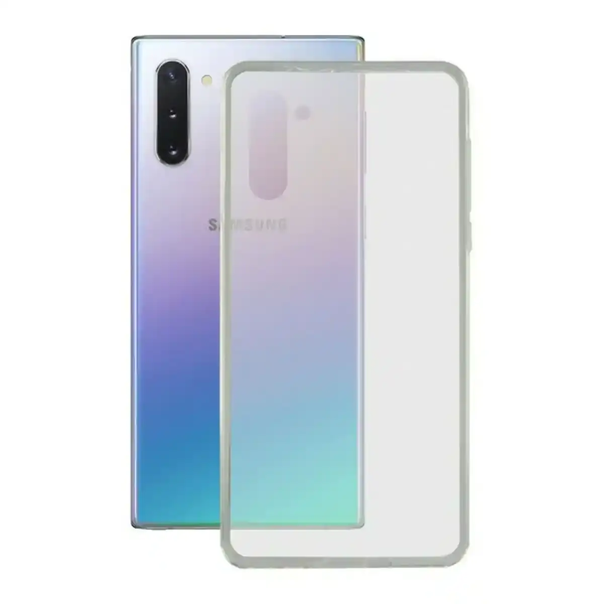 Coque pour telephone portable avec bord en tpu samsung galaxy a81 ksix flex transparent_7058. Bienvenue chez DIAYTAR COTE D'IVOIRE - Où Chaque Achat Fait une Différence. Découvrez notre gamme de produits qui reflètent l'engagement envers la qualité et le respect de l'environnement.
