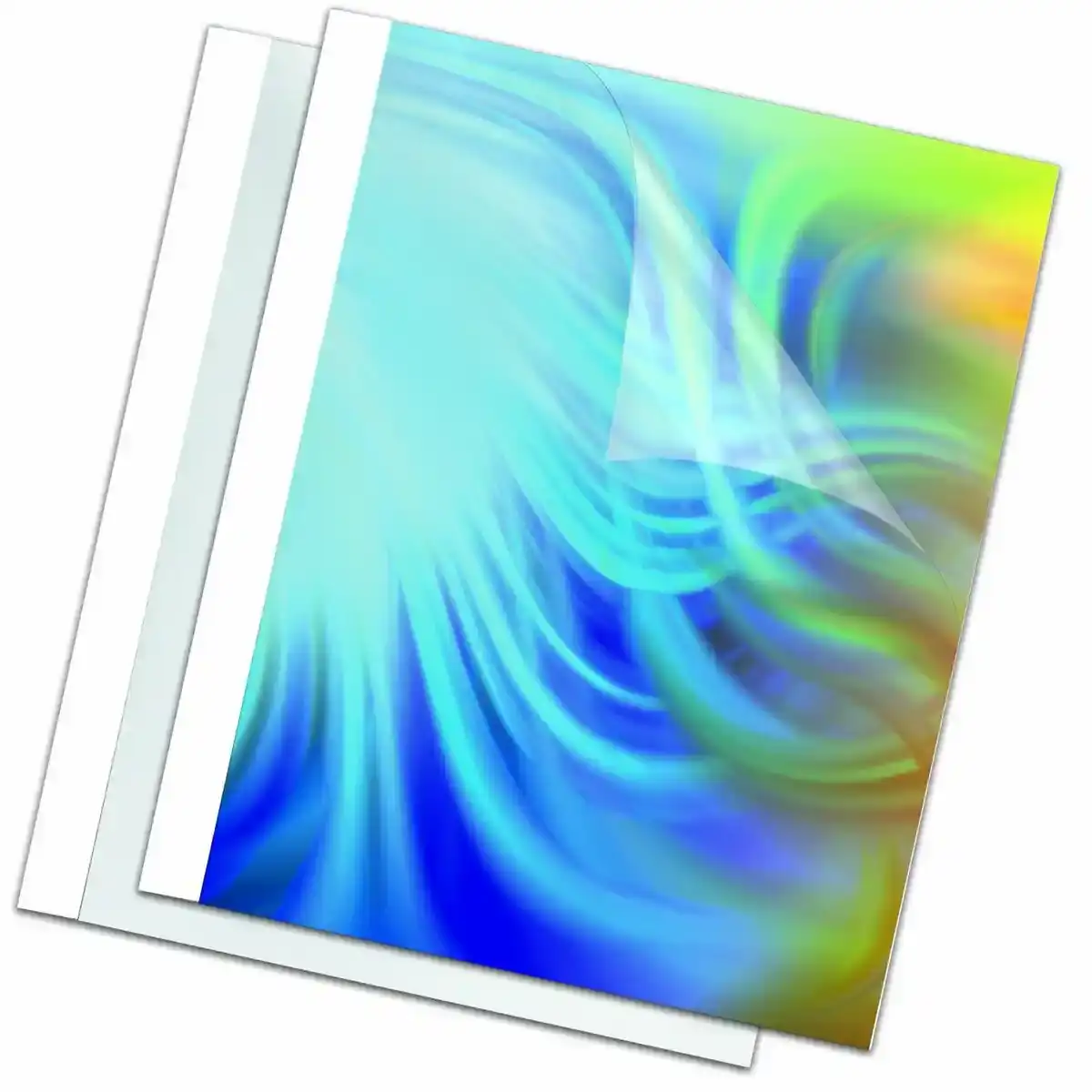 Couvertures de reliure Fellowes 100 Unités Blanc PVC A4. SUPERDISCOUNT FRANCE