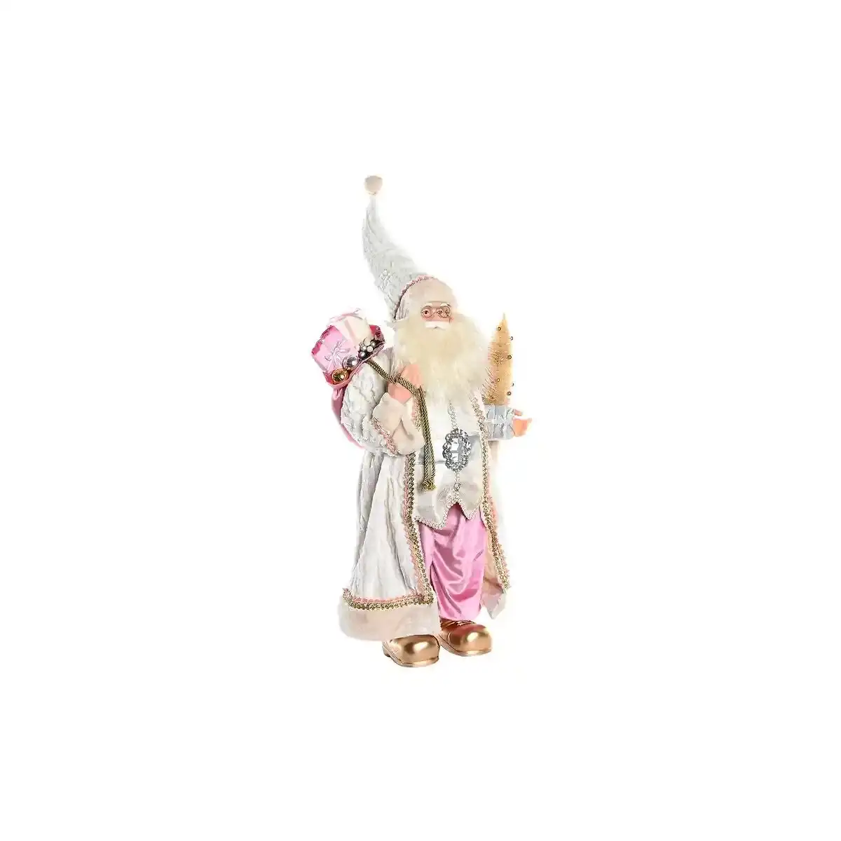 Figurine decorative dkd home decor pere noel polyester pvc 45 x 34 x 83 cm _7109. DIAYTAR COTE D'IVOIRE - Votre Plateforme pour un Shopping Inspiré. Explorez nos offres variées et découvrez des articles qui stimulent votre créativité et embellissent votre vie.