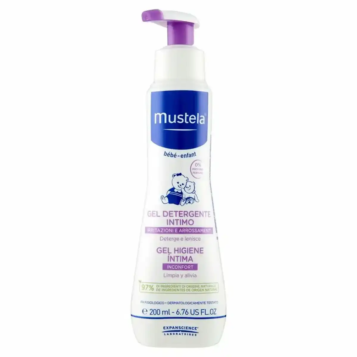 Lubrifiant Personnel Mustela (200 ml). SUPERDISCOUNT FRANCE