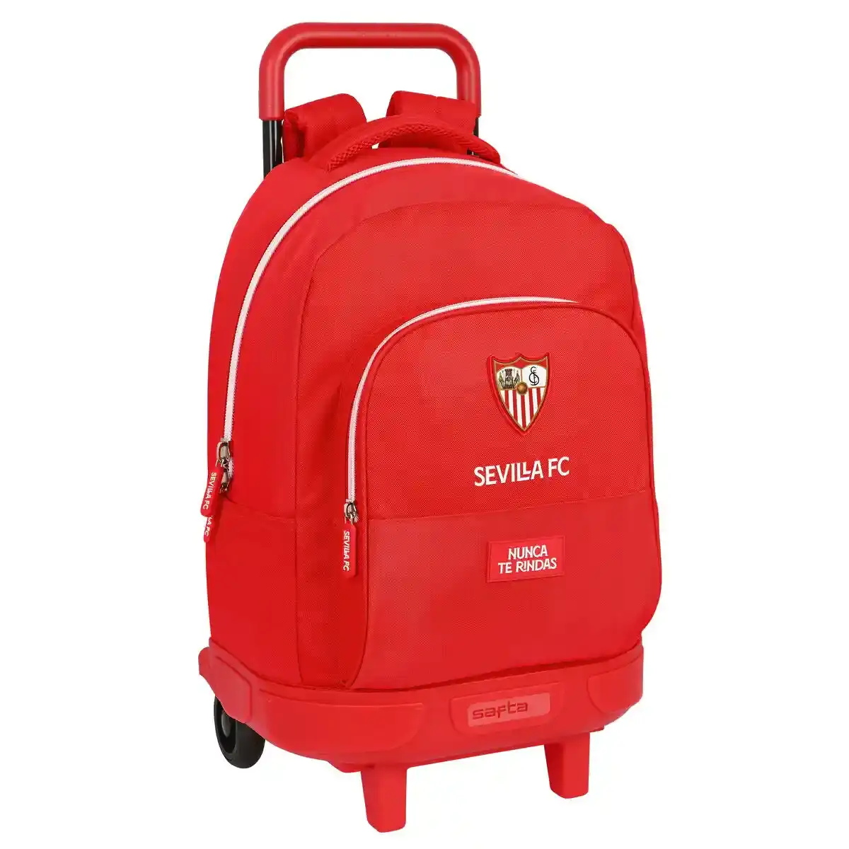 Sac à dos scolaire à roulettes Sevilla Fútbol Club Rouge (33 x 45 x 22 cm). SUPERDISCOUNT FRANCE