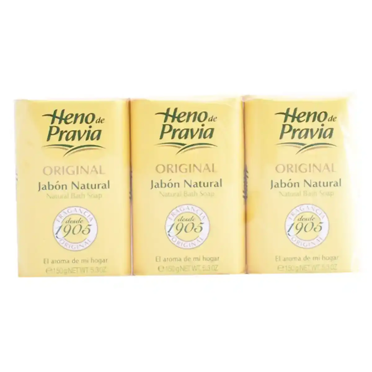 Savon mains original heno de pravia 3 pcs _3239. DIAYTAR COTE D'IVOIRE - Où Chaque Détail Compte. Naviguez à travers notre gamme variée et choisissez des articles qui ajoutent une touche spéciale à votre quotidien, toujours avec qualité et style.