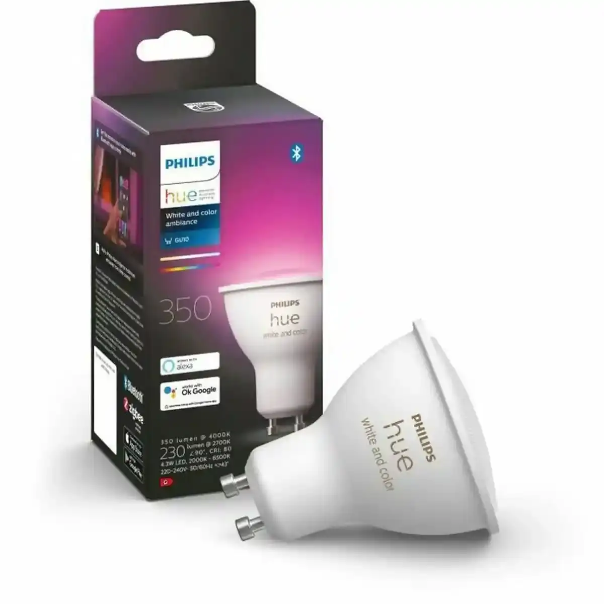 Ampoule intelligente philips 929001953111 blanc gu10 g 350 lm 6500 k reconditionne a _8057. DIAYTAR COTE D'IVOIRE - Votre Source de Découvertes Shopping. Découvrez des trésors dans notre boutique en ligne, allant des articles artisanaux aux innovations modernes.
