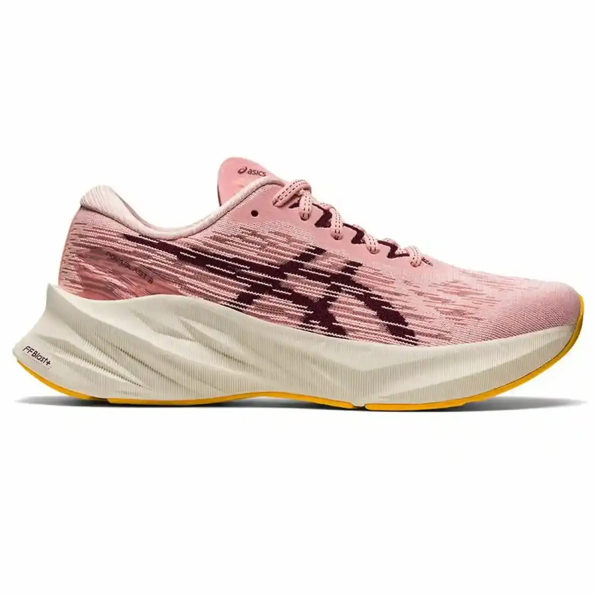 Baskets Asics Novablast 3 Rose Saumon. SUPERDISCOUNT FRANCE