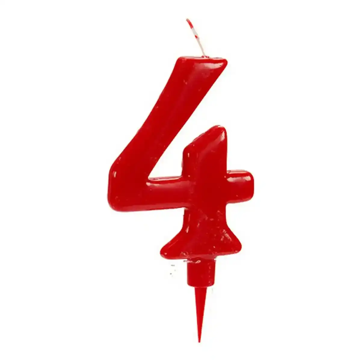 Bougie No 4 Birthday Large. SUPERDISCOUNT FRANCE