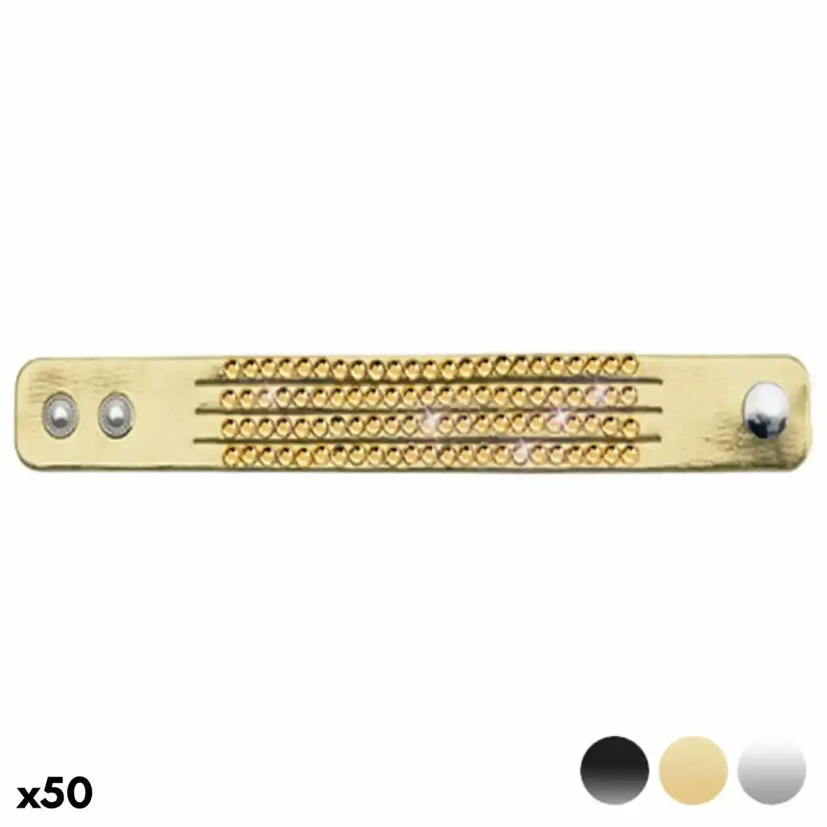 Bracelet femme 147032 50 unites _2301. DIAYTAR COTE D'IVOIRE - Votre Destination Shopping Exquise. Explorez notre boutique en ligne et découvrez des trésors qui ajoutent une touche de sophistication à votre style et à votre espace.
